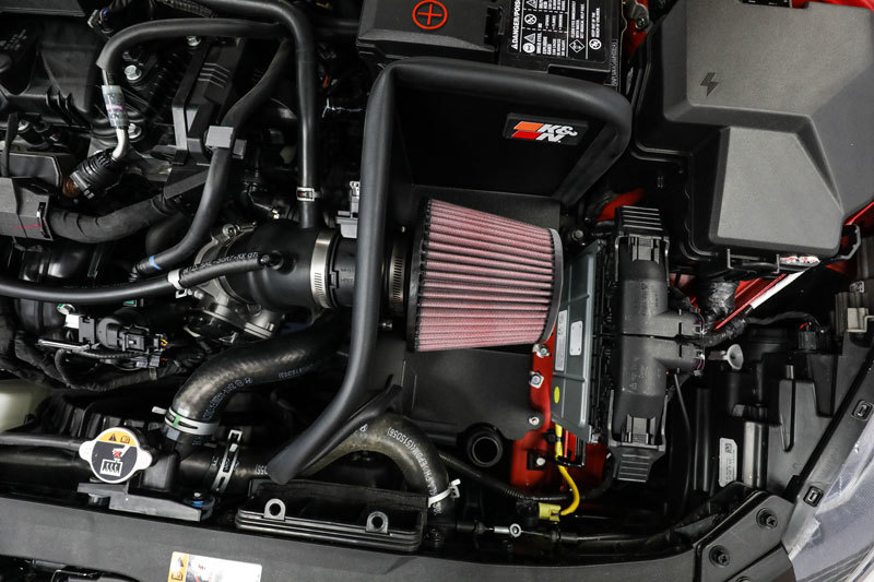 Hyundai Elantra Performance Air Intake - K&N Engineering - Typhoon - `21-`27
